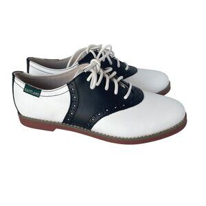 Eastland Sadie Oxford Saddle Shoes Memory Foam Leather 6 M - Rockabilly Vintage